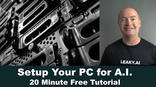 Setup Your PC for A.I. Programming (Windows, PyTorch, Jupyter Notebook)