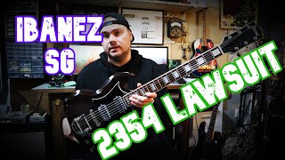 Ibanez 2354 lawsuit SG Review \u0026 Test