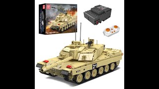 Mould King 20033 20037 Challenger 2 Main Battle Tank