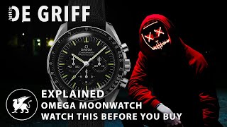 MOONWATCH: 5 Things You NEED to Know BEFORE Buying An Omega Speedmaster Professional Moonwatch