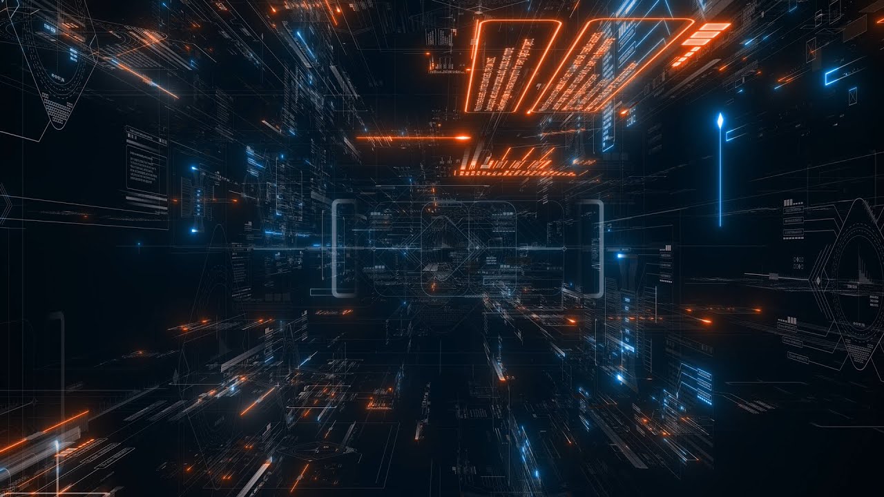 4k Video Technology Looped Background No Copyright Loop Background