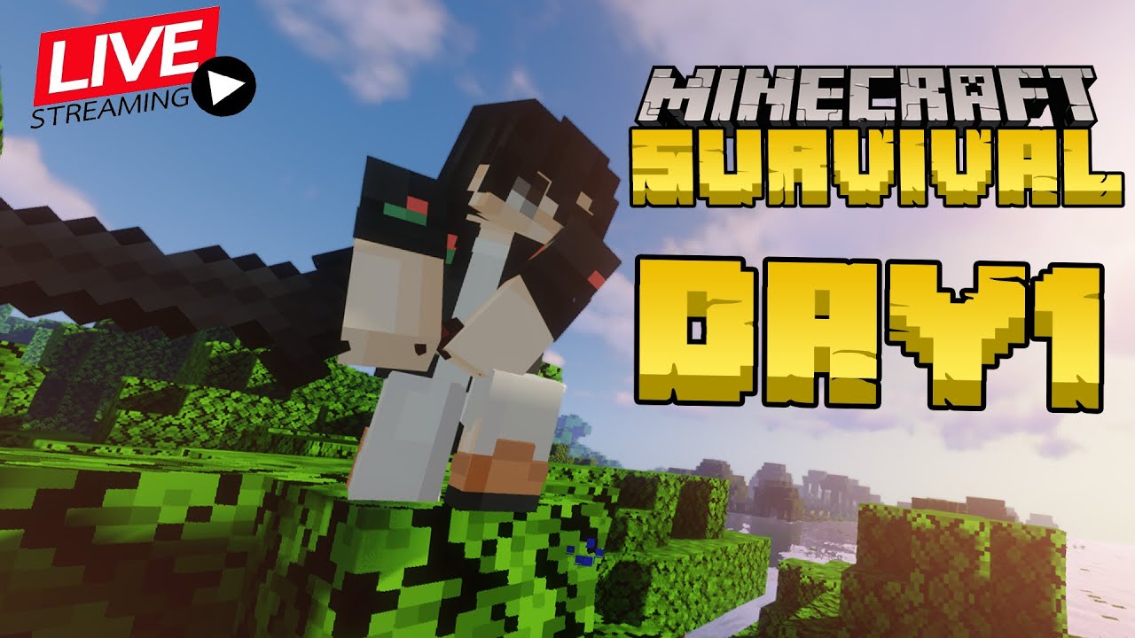 Minecraft Survival Day 1 Youtube