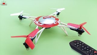 HOW TO MAKE A DRONE (HELICOPTER) AT HOME VERY EASY