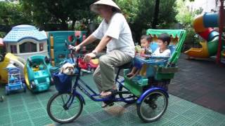 學成幼兒園104幼幼班寶貝坐三輪車