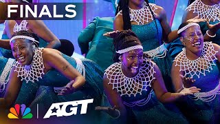 Mzansi Youth Choir delivers an AMAZING take on "My Universe" by Coldplay and BTS | Finals | AGT 2023