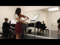 corina violin recital