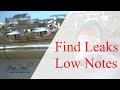 How to fix the Low Notes 2/3 Find Leaks on Saxophone