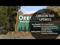 Oregon DOT Updates | 2020 Trucking Safety and Compliance Conference