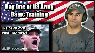 Marine reacts to Day One of US Army Basic Training