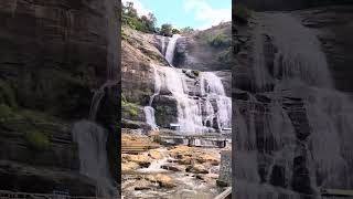 Nature’s masterpiece: the breathtaking Courtallam Main Falls in the heart of the Western Ghats💫