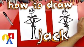 How To Draw Jack Skellington From The Nightmare Before Christmas