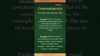 Pronounce ONOMATOPOEIA the right way #shorts #shortsvideo #pronunciation #english #Onomatopoeia