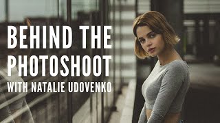 Natalie Udovenko Street Style Photoshoot in Basel