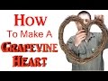 How to make a Grapevine Heart