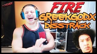 TYLER1 REACTS TO FIRE GREEKGODX DISS TRACK!!! [R.I.P. GREEK]