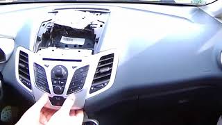 Ford Fiesta MK7 Radio upgrade (2008)