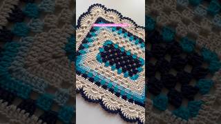 Sousplat de crochê retangular americanos de croche retangular passo a passo #crochet #artsemcroche