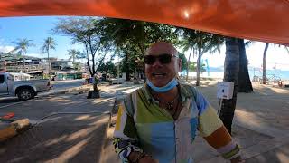 WALKING PATONG BEACH, PHUKET THAILAND during \