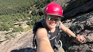 Climbing the 3rd Flatiron in Boulder CO (7 hours car to car - what went wrong?)