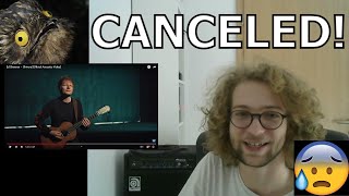 Young Composer cancels himself reacting to Ed Sheeran – Shivers [Official Acoustic Video]