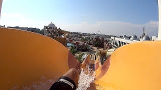 Challenger Fall Water Slide at The Land of Legends