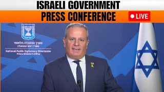 LIVE: Tel Aviv | Israeli Government Press Conference |Israel Hamas Ceasefire deal | Gaza | Palestine