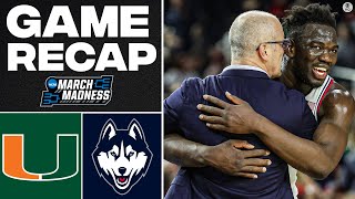 UConn DOMINATES Miami in Final Four Victory to Advance to National Championship | CBS Sports