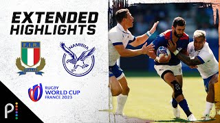 Italy v. Namibia | 2023 RUGBY WORLD CUP EXTENDED HIGHLIGHTS | 9/9/23 | NBC Sports