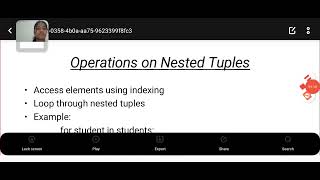 Nested tuples explanation