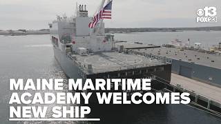 Maine Maritime Academy gets new, cutting-edge ship for student training