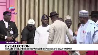 By Election: Senate Declares Edo Governor Okpebholo’s Seat Vacant