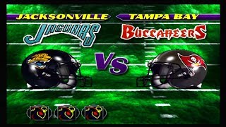 NFL Blitz (N64) Jaguars season Week 11 vs Buccaneers