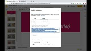 How to Embed a Google Slides Presentation in Canvas
