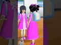 yuta salting sama senyum manisnya mio 😂😂 sakura sakuraschoolsimulator sss