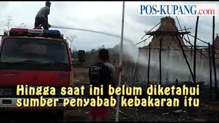 Terlambat Tiba di TKP, Mobil Pemadam Kebakaran Hanya Siram Puing-puing Stan Pameran. Ini Videonya