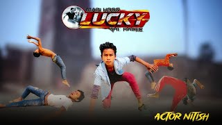 Main Hoon Lucky The Racer Movie Fight|Race Gurram Movie fight spoof | Allu Arjun..#Allu_Arjun