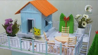 How to Make Cardboard House - Beautiful DIY Home Making Project