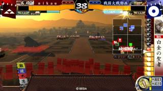 戦国大戦　明石秀頼 VS 鬼小十郎