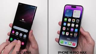 iphone 14 pro max vs Galaxy S22 ultra drop test!
