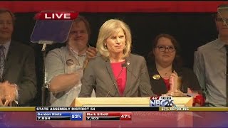 Mary Burke Delivers Concession speech