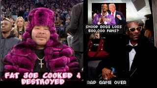 Whyte Rapper FAT JOE CLOWNED \u0026 COOKED 😂 ONLINE!/SNOOP DOGG Loss 500,000 Fans/Peter Pan Rappers!