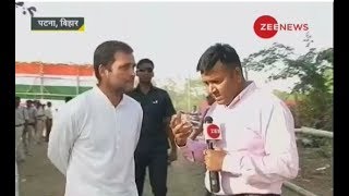 Watch Zee News exclusive conversation with Rahul Gandhi