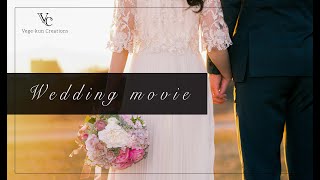 結婚式当日の撮影素材をダイジェスト動画に/Cinematic Wedding movie