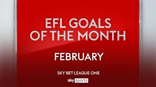 Sky Bet League One Goal of the Month: February