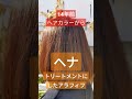 白髪染めをヘナにした結果。。。