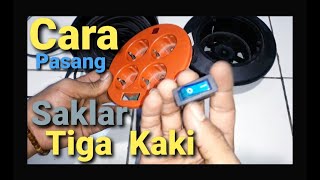 Cara Pasang Saklar 3 Kaki Pada Stop Kontak Atau Kabel Roll