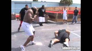 Kimbo Slice vs Afropuff \u0026 Big Mac