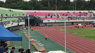 2019 전국소년체육대회 육상 여중 100M 결승