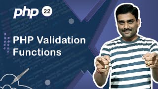 PHP Validation Functions - PHP Tutorial 22 🚀