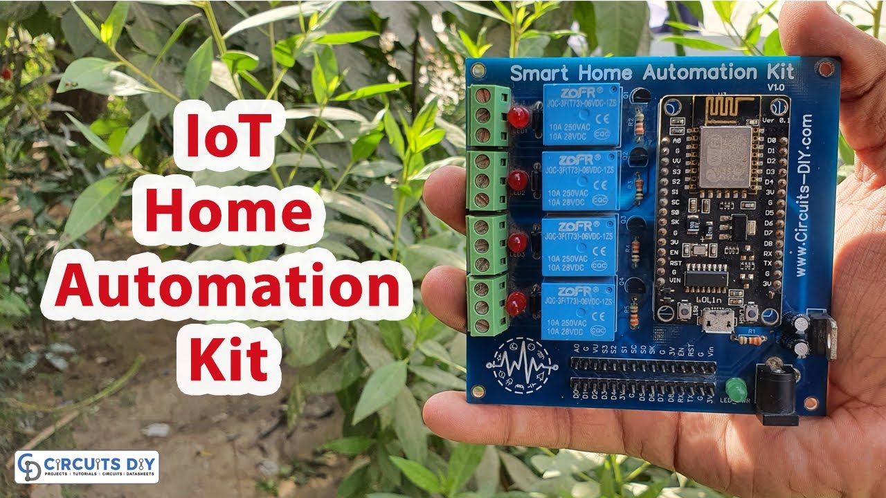 IoT Home Automation System Using Blynk & NodeMCU ESP8266 - YouTube